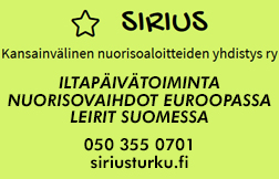 SIRIUS - kansainvälinen nuorisoaloitteiden yhdistys ry